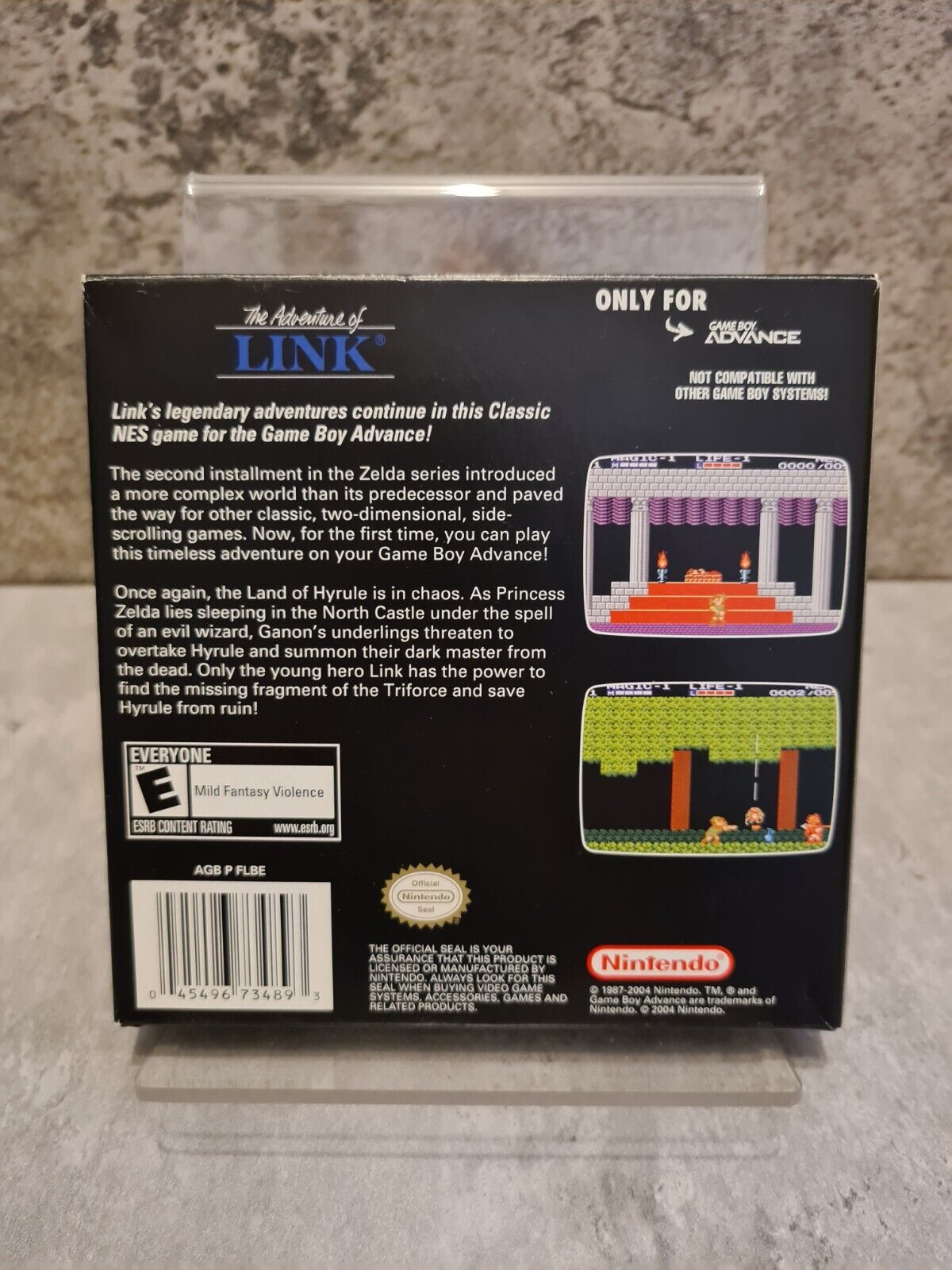 Nintendo Gameboy Advance Zelda II The Adventure of Link mit OVP + Anleitung USA - T-Retro-Games 