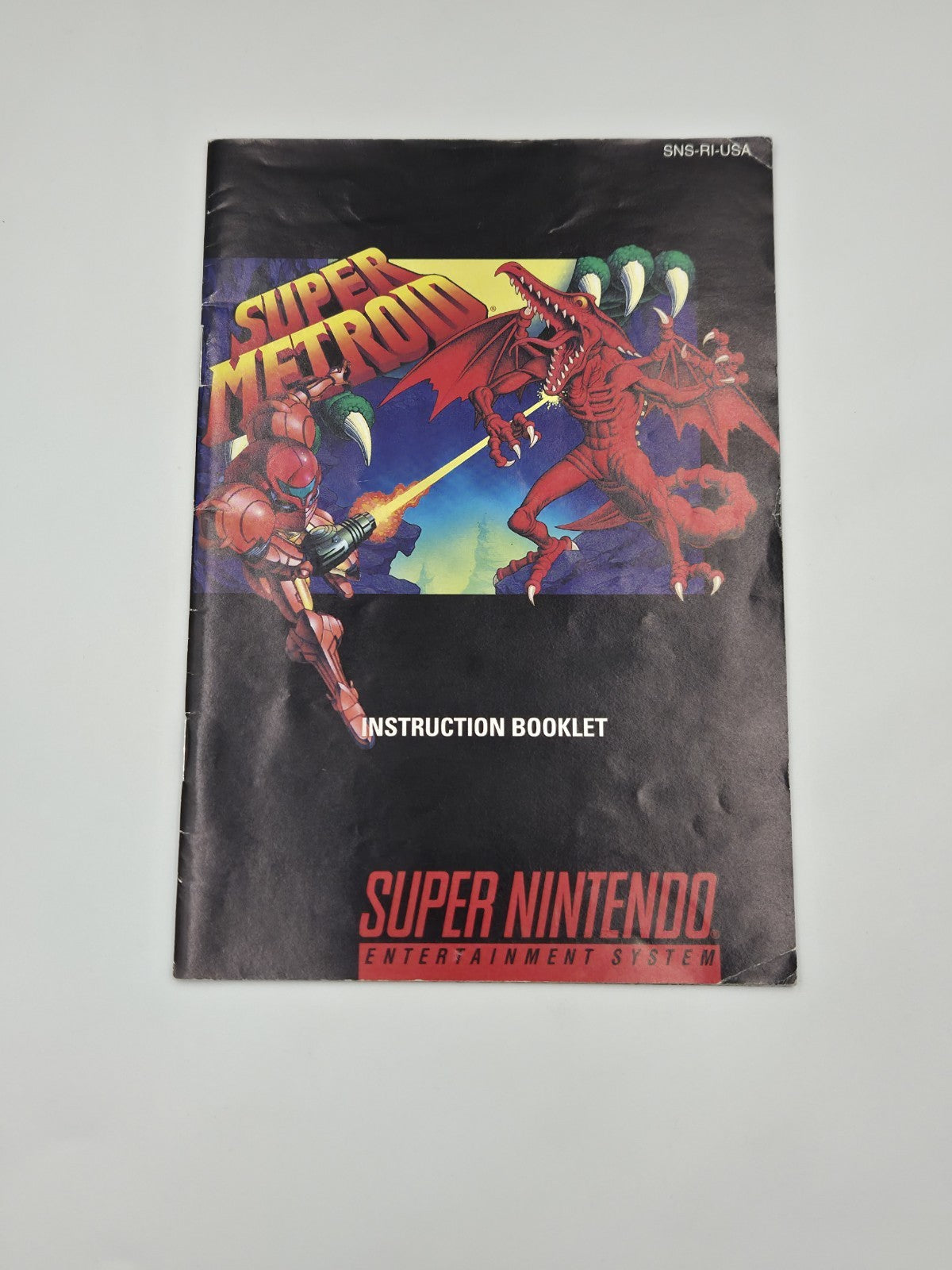 SNES Super Nintendo Super Metroid mit OVP und Anleitung NTSC-USA