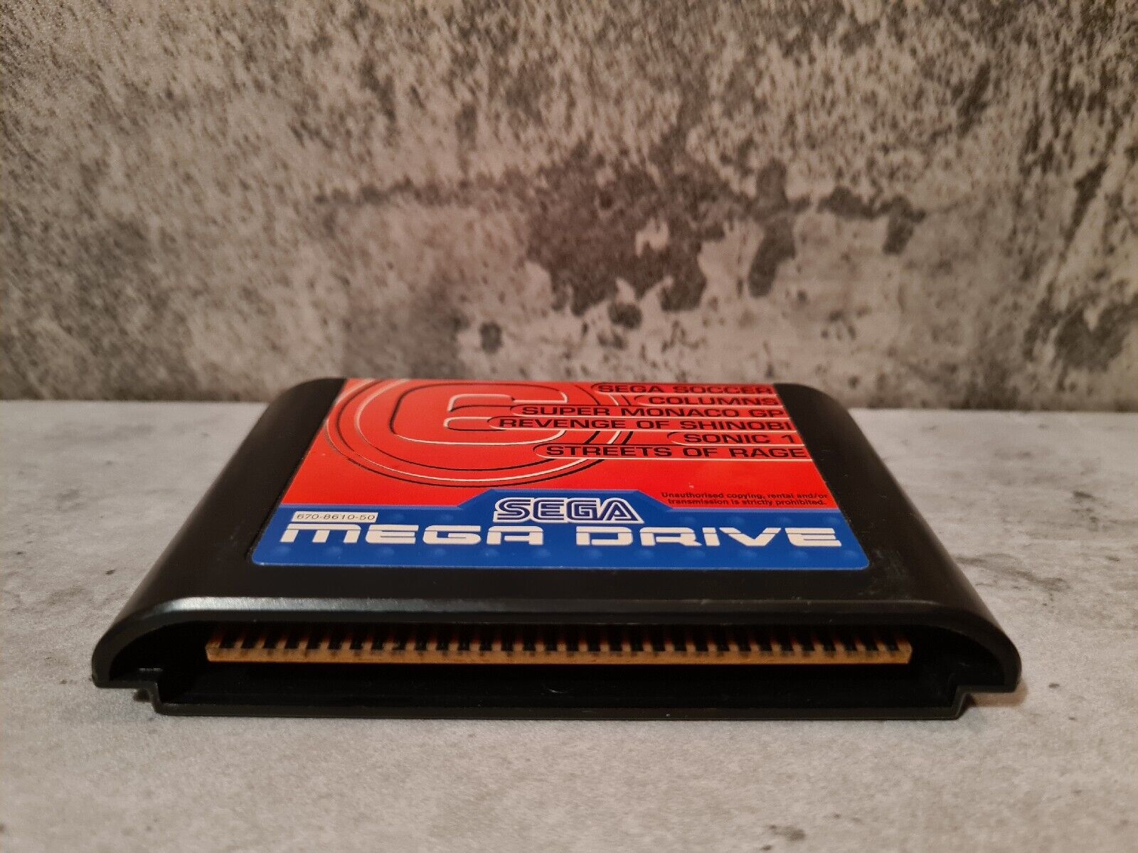 Sega Mega Drive 6 in 1 Modul - T-Retro-Games 