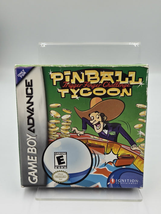 Nintendo Game Boy Advance Pinball Tycoon mit OVP und Anleitung USA