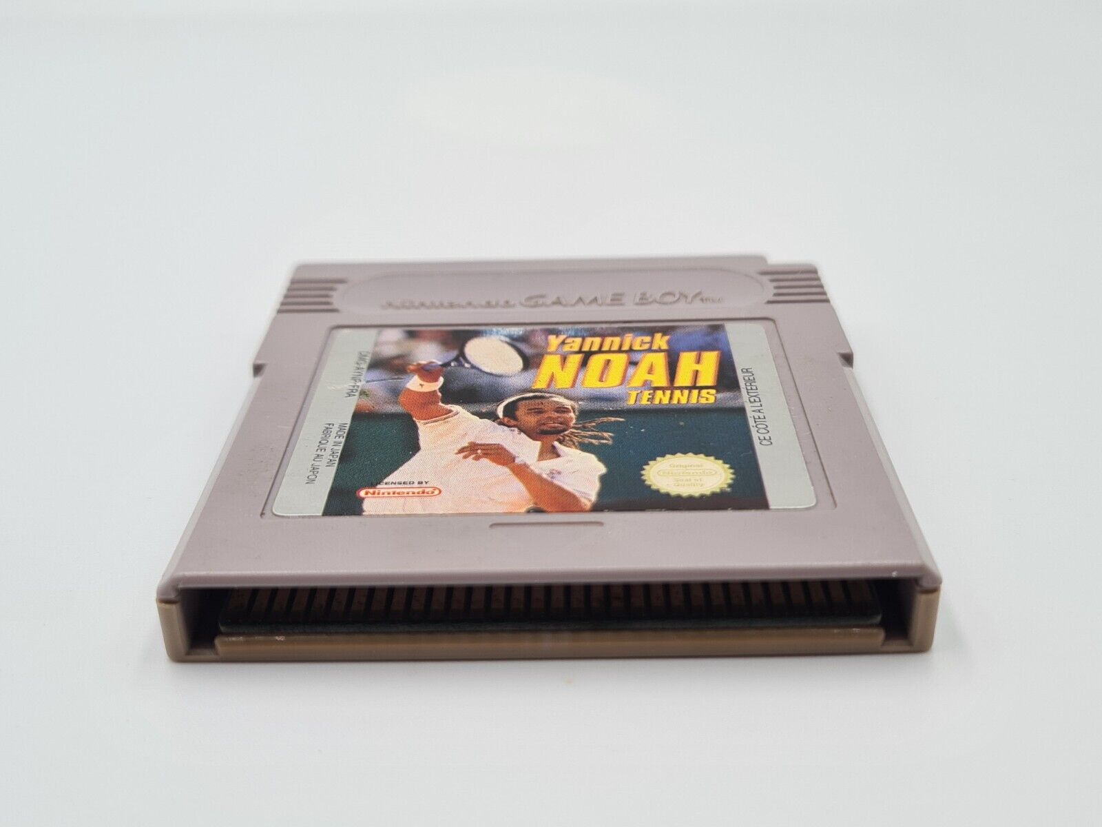 Nintendo Game Boy Classic Spiel Yannick Noah Tennis Modul FRA - T-Retro-Games 