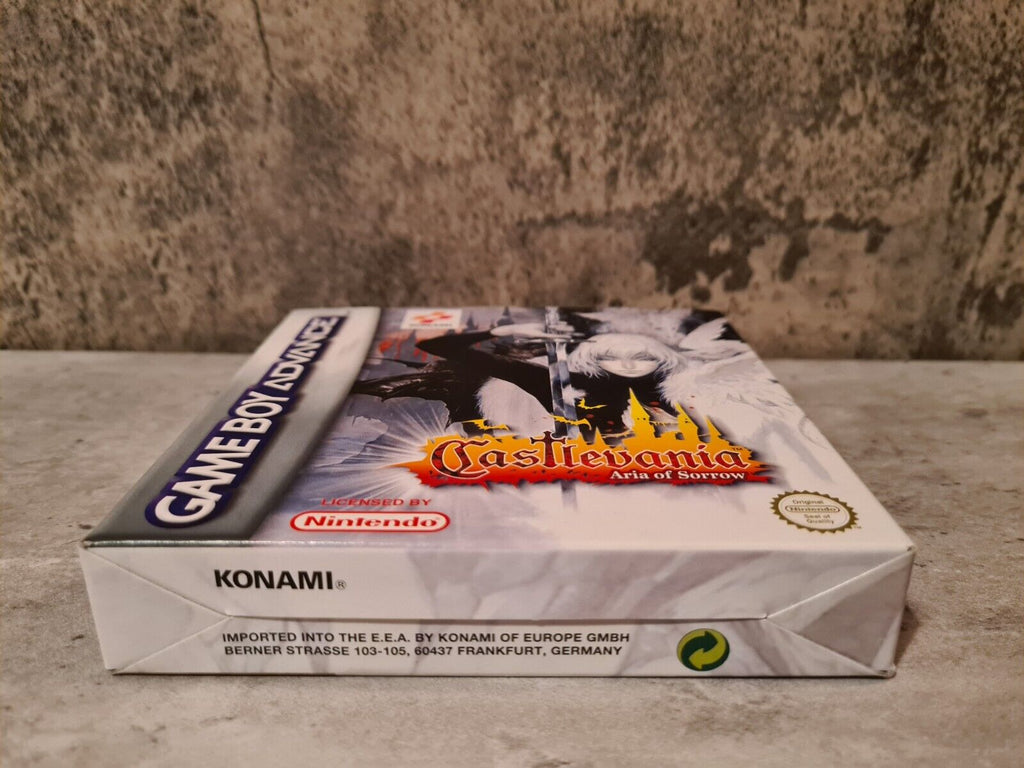 Nintendo Gameboy Advance Castlevania Aria of Sorrow + OVP+Anleitung + Poster EUR - T-Retro-Games 