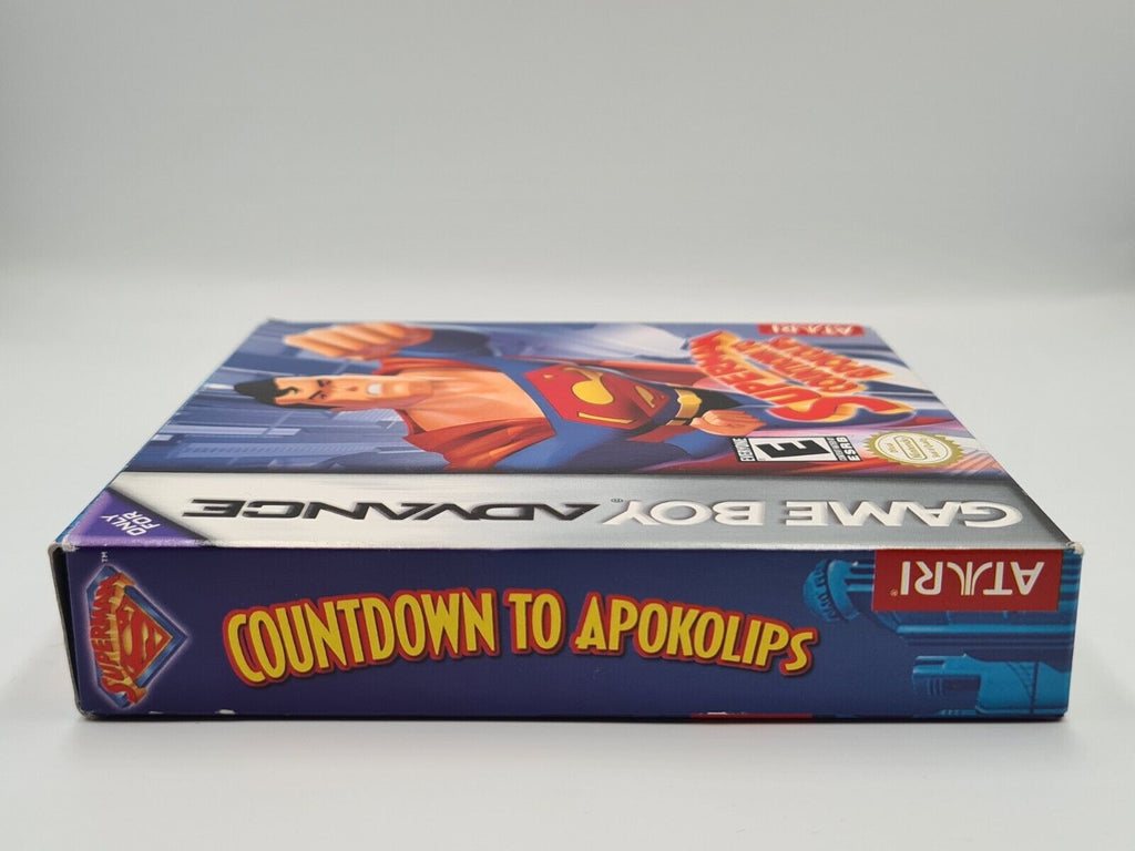 Nintendo Game Boy Advance Superman Countdown To Apokolips mit OVP +Anleitung USA - T-Retro-Games 