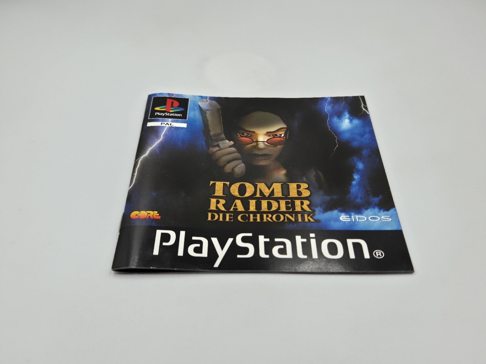 PS1 Playstation 1 Spiel Tomb Raider Die Chronik mit OVP und Anleitung Deutsch