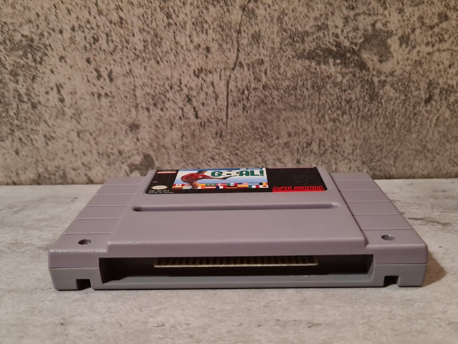 SNES Super Nintendo Goal! NTSC USA Modul - T-Retro-Games 