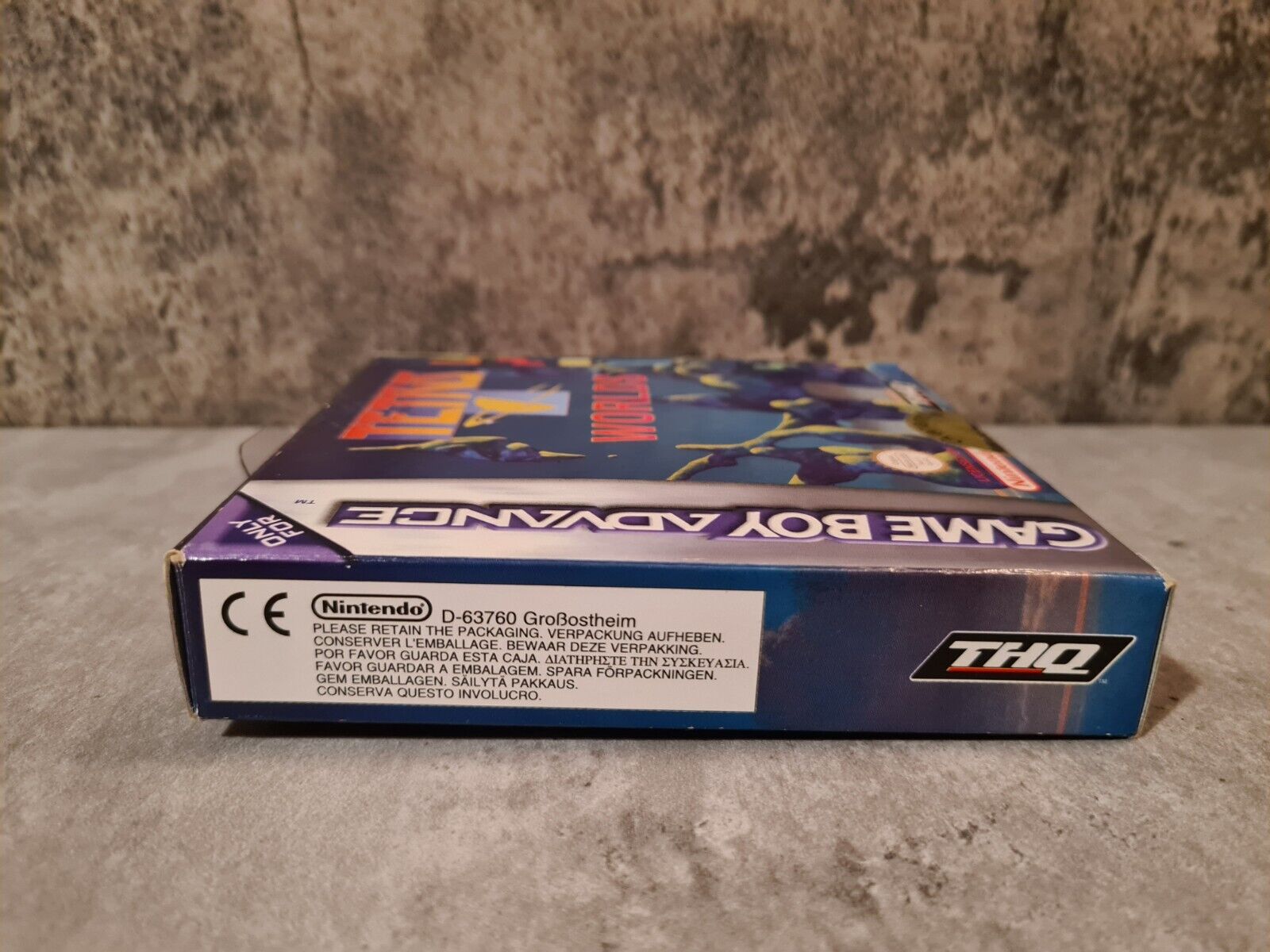 Gameboy Advance Tetris Worlds mit OVP und Anleitung EUR - T-Retro-Games 