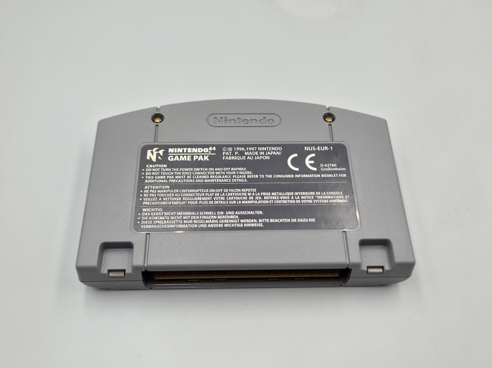 N64 Nintendo 64  Spiel Duke Nukem Zero Hour mit OVP und Anleitung NOE