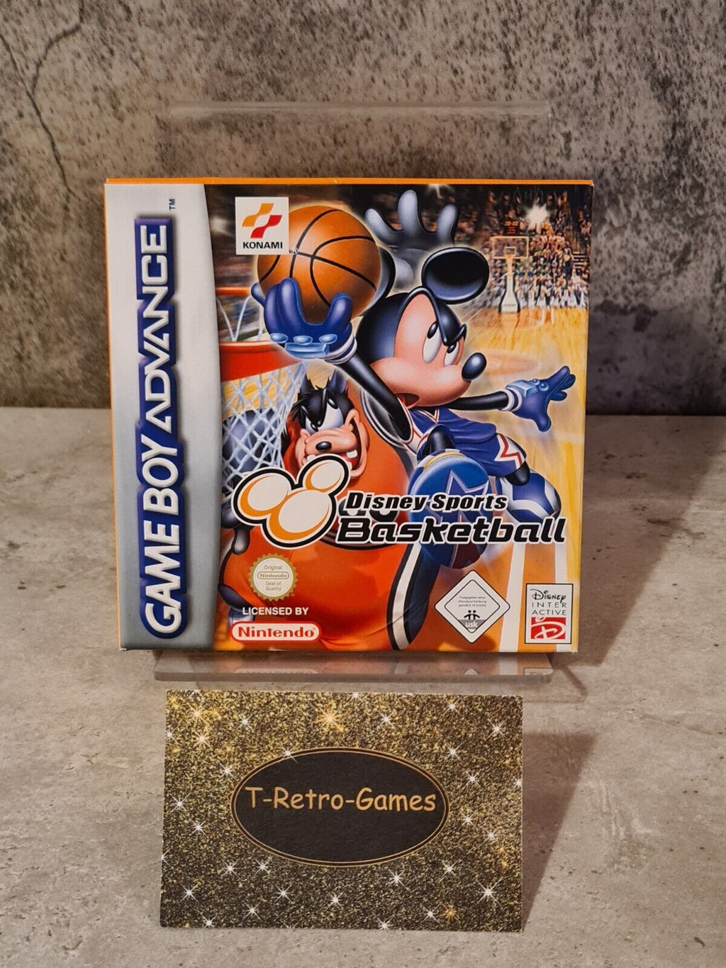 Nintendo Game Boy Advance Disney Sports Basketball mit OVP und Anleitung EUU - T-Retro-Games 