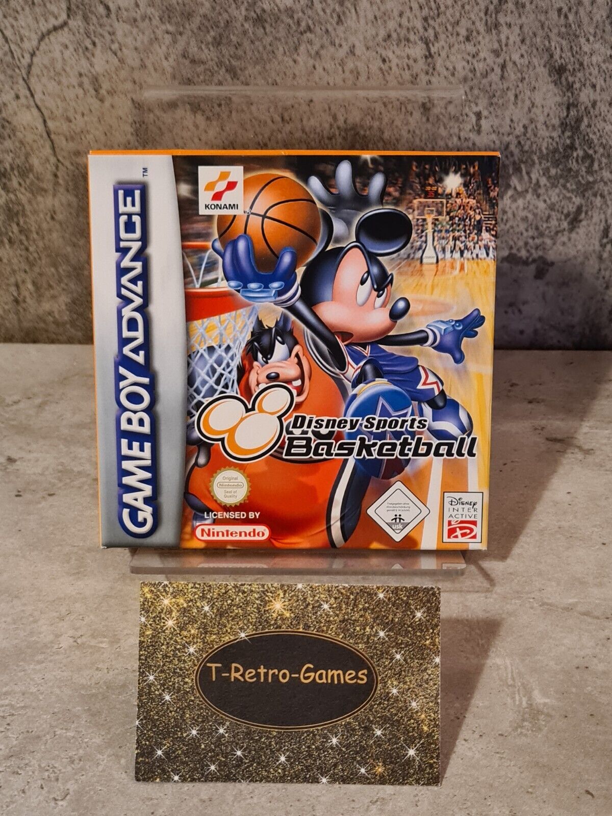 Nintendo Game Boy Advance Disney Sports Basketball mit OVP und Anleitung EUU - T-Retro-Games 