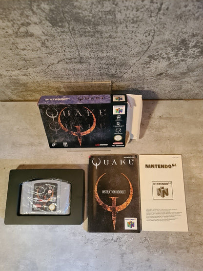 N64 Nintendo 64 Quake mit OVP und Anleitung EUR - T-Retro-Games 
