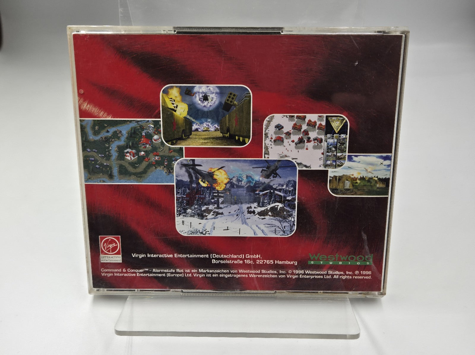 PC-CD Rom Spiel Command & Conquer Teil 2: Alarmstufe Rot 2 Discs