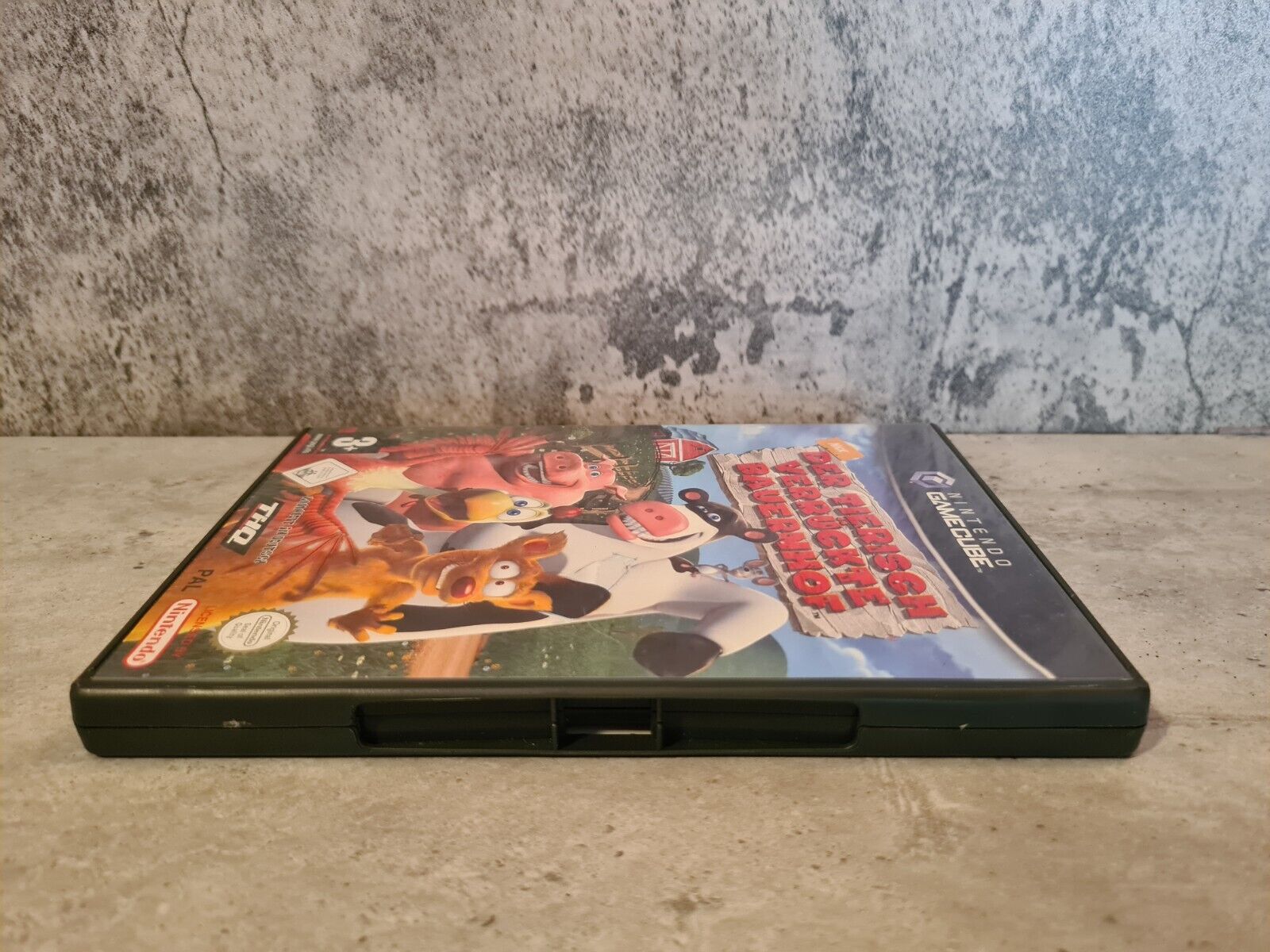 Nintendo GameCube Der Tierisch Verrückte Bauernhof mit OVP und Anleitung NOE - T-Retro-Games 