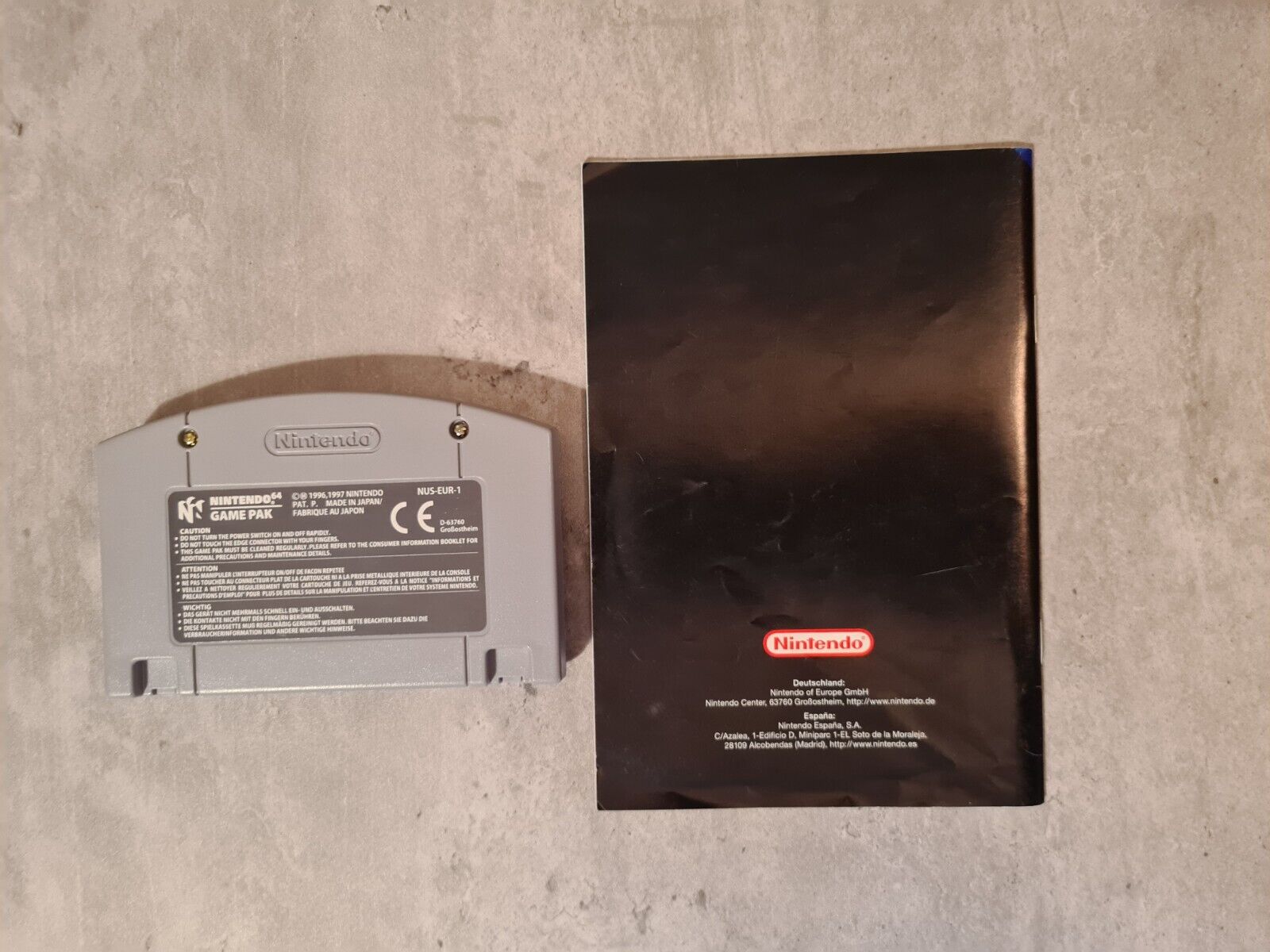 N64 Nintendo 64 Donkey Kong 64 mit OVP und Anleitung EUR - T-Retro-Games 