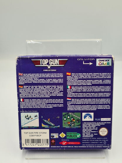 Nintendo Game Boy Color Top Gun Fire Storm mit OVP und Anleitung EUR - T-Retro-Games 