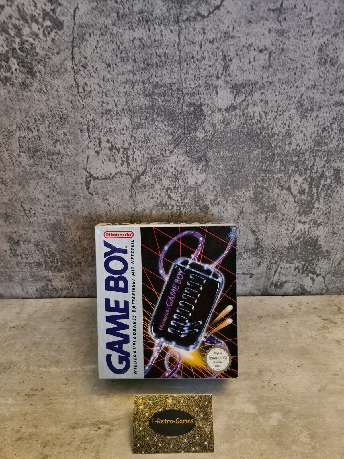 Game Boy Classic Wiederaufladbares Batterieset Leer OVP Empty Box - T-Retro-Games 