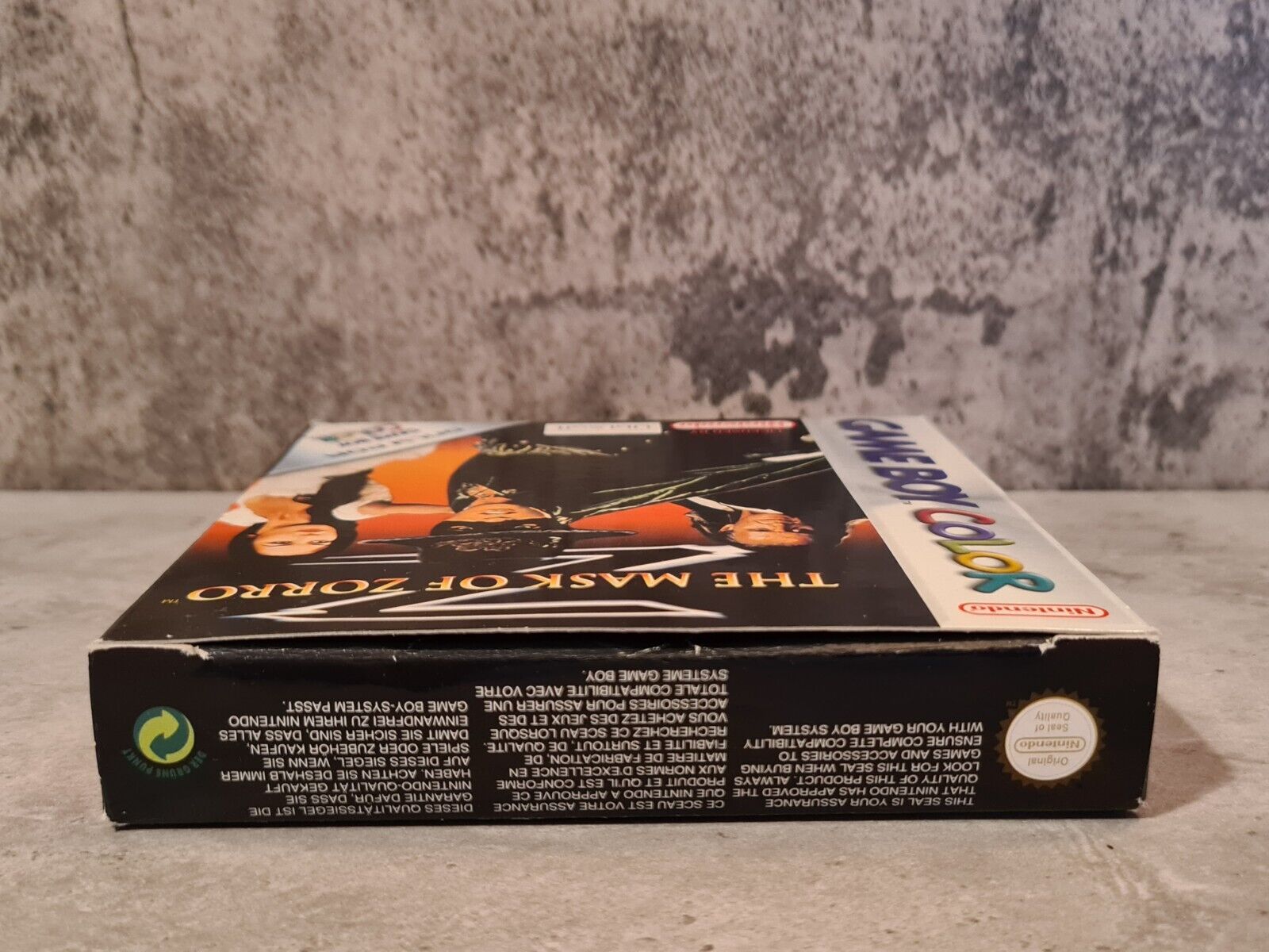 Nintendo Game Boy Color The Mask of Zorro mit OVP und Anleitung EUR - T-Retro-Games 