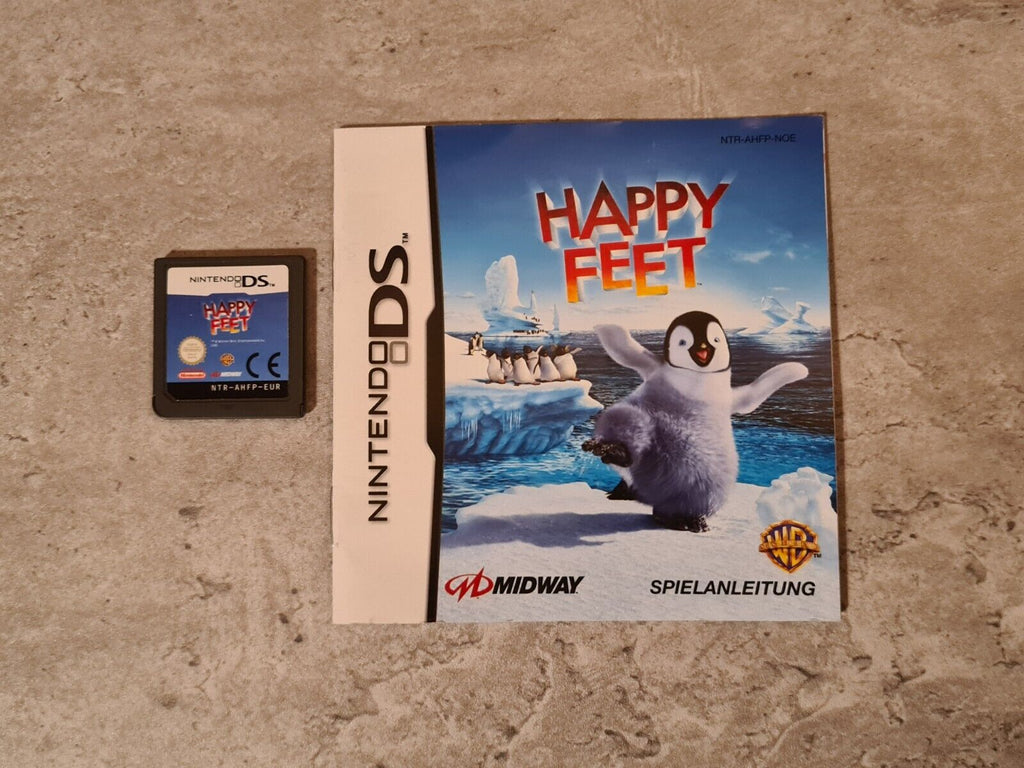 Nintendo DS Happy Feet mit OVP und Anleitung NOE - T-Retro-Games 