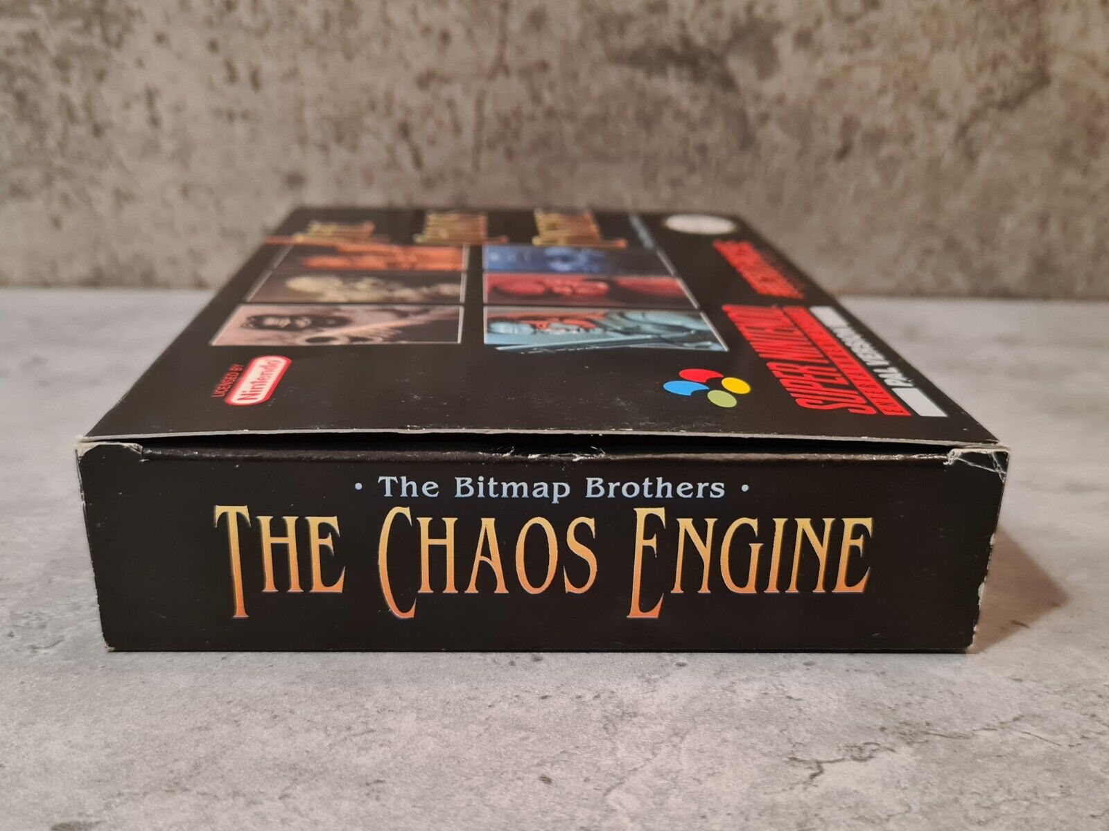 SNES Super Nintendo The Chaos Engine mit OVP und Anleitung UKV - T-Retro-Games 
