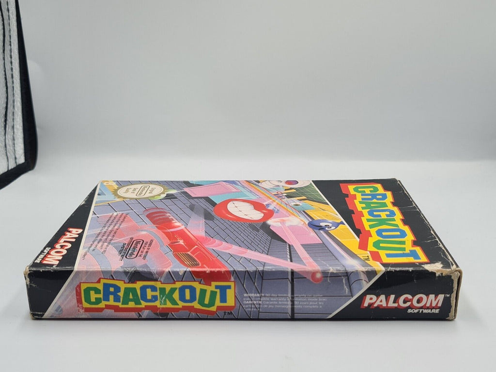NES CrackOut mit OVP und Anleitung FRA - T-Retro-Games 