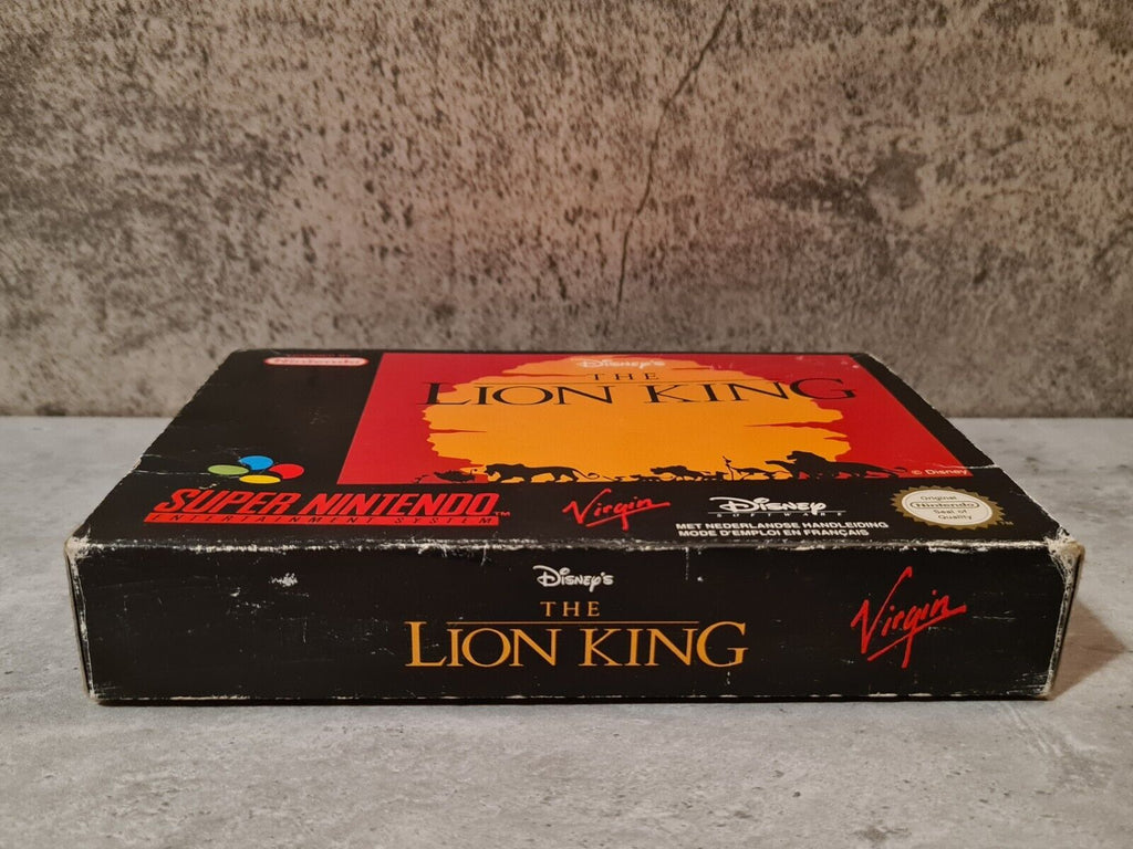SNES Super Nintendo Disney's The Lion King mit OVP und Anleitung HOL - T-Retro-Games 