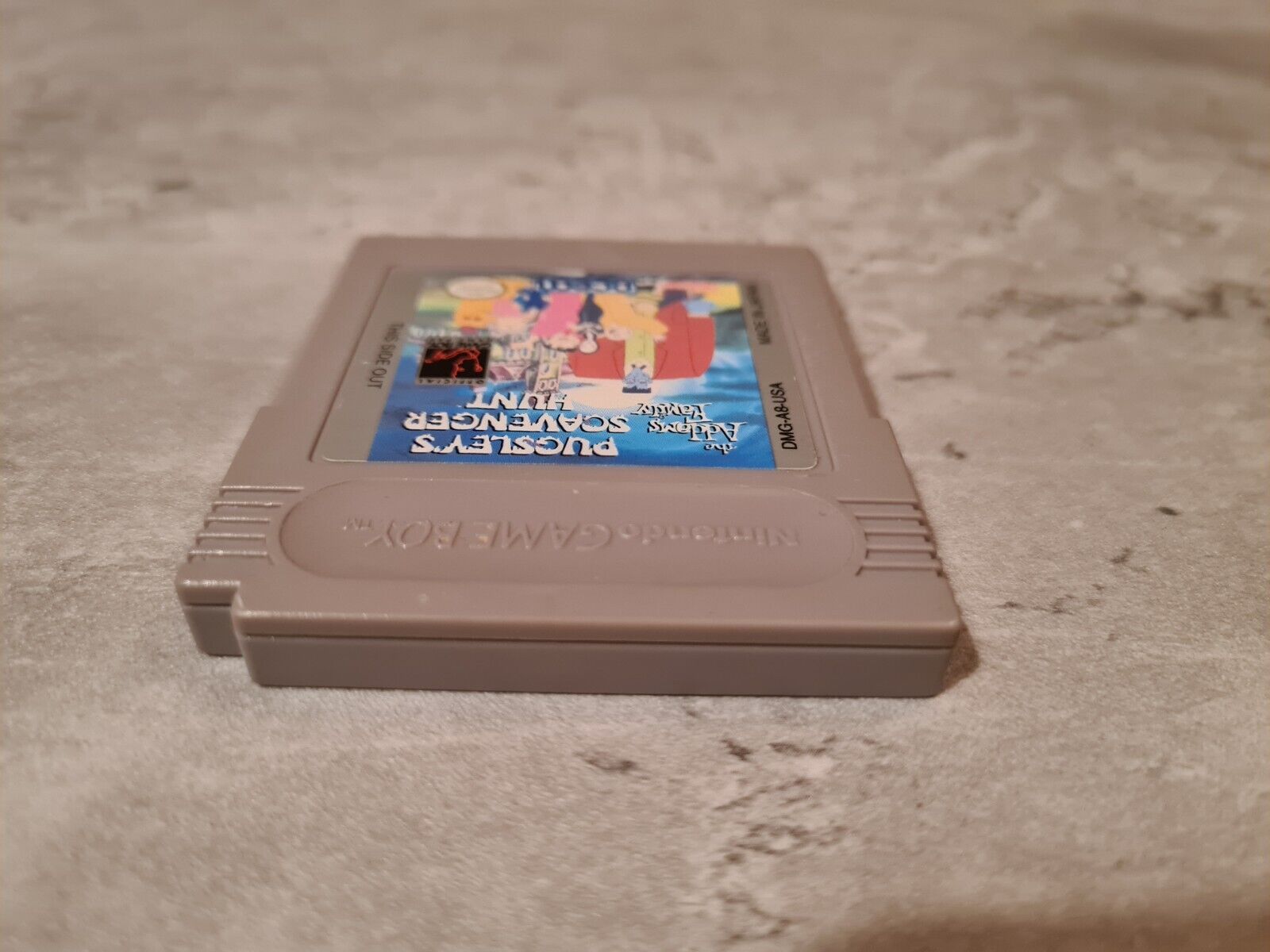 Nintendo Gameboy Classic The Addams Family Pugsley's Scavenger Hunt Modul USA - T-Retro-Games 
