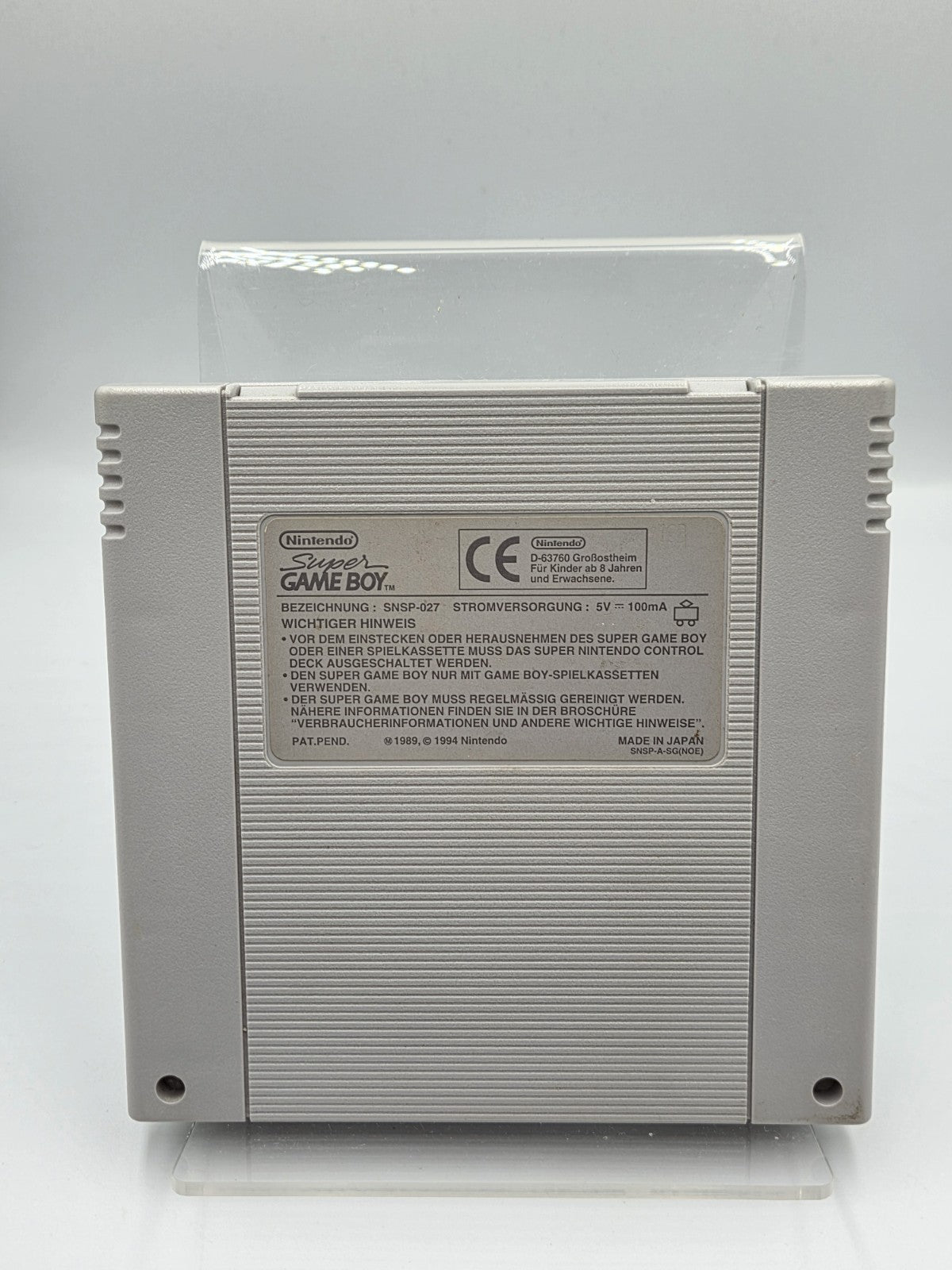 SNES Super Nintendo Super Game Boy Adapter NOE