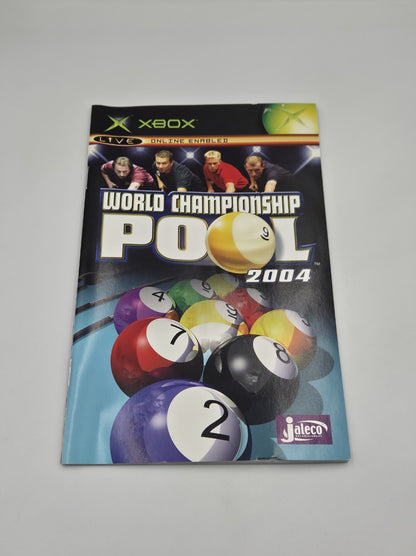 XBOX Spiel World Championship Pool 2004 mit OVP und Anleitung 