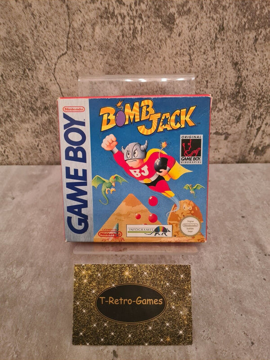 Nintendo Game Boy Bomb Jack mit OVP und Anleitung NOE - T-Retro-Games 