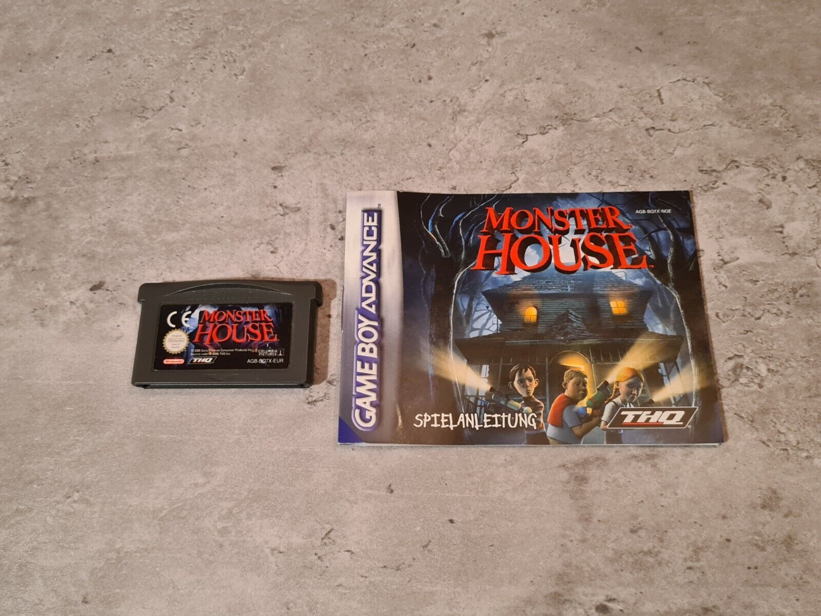 Nintendo Game Boy Advance Monster House mit OVP und Anleitung NOE - T-Retro-Games 