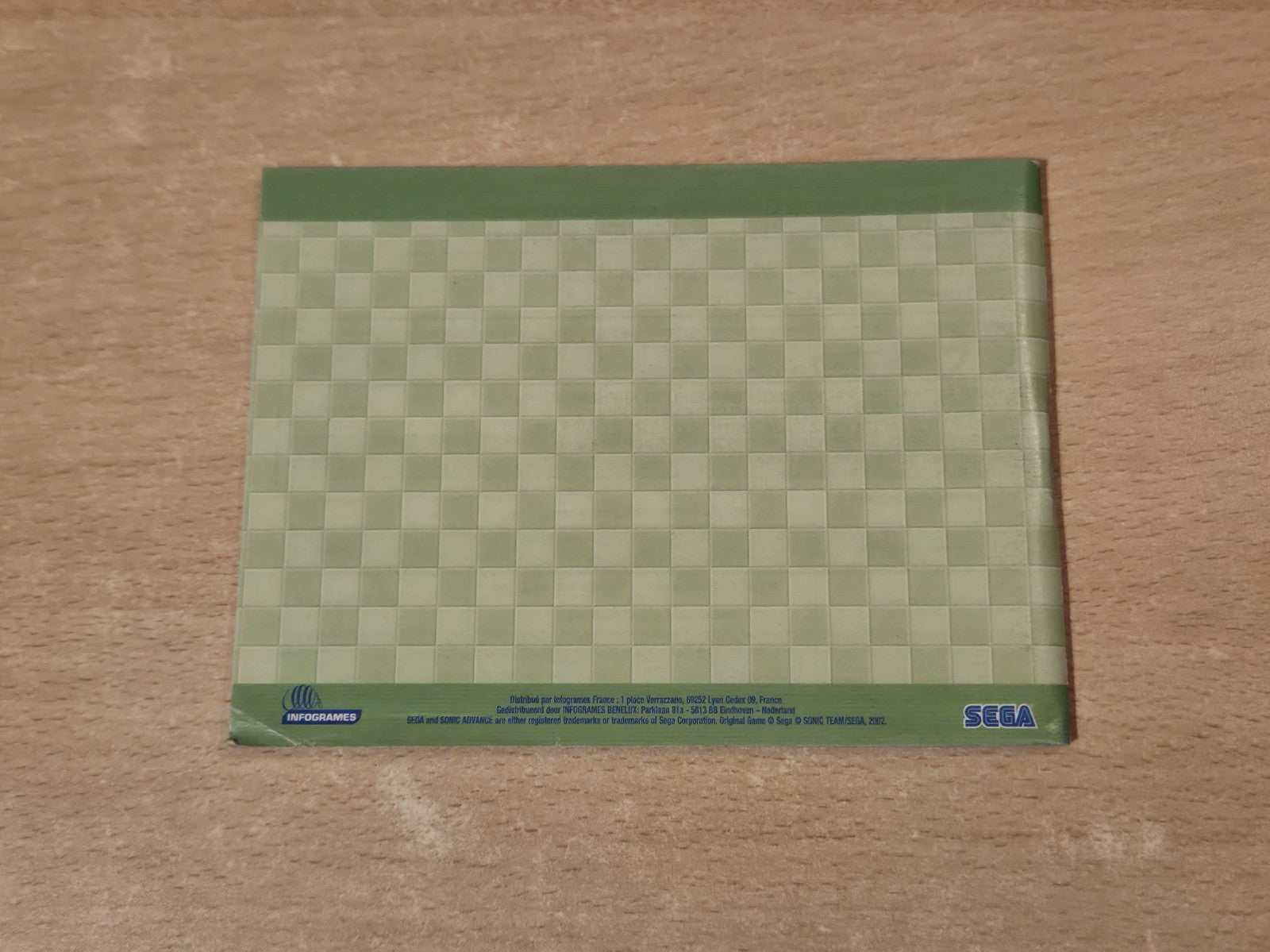 Nintendo Game Boy Advance Sonic Advance 2 Spielanleitung FAH