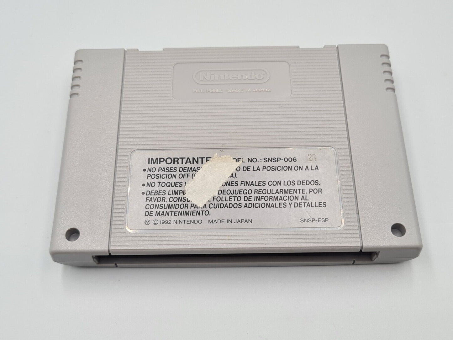 SNES Super Nintendo Syvalion mit OVP und Anleitung ESP - T-Retro-Games 