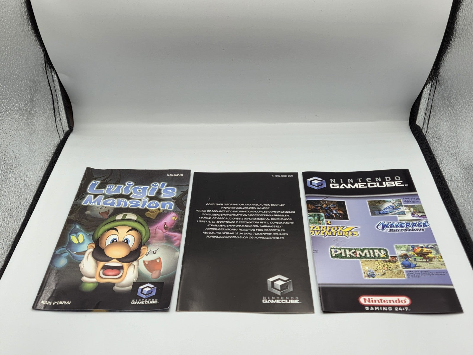 Nintendo GameCube Luigi's Mansion mit OVP und Anleitung FRA - T-Retro-Games 