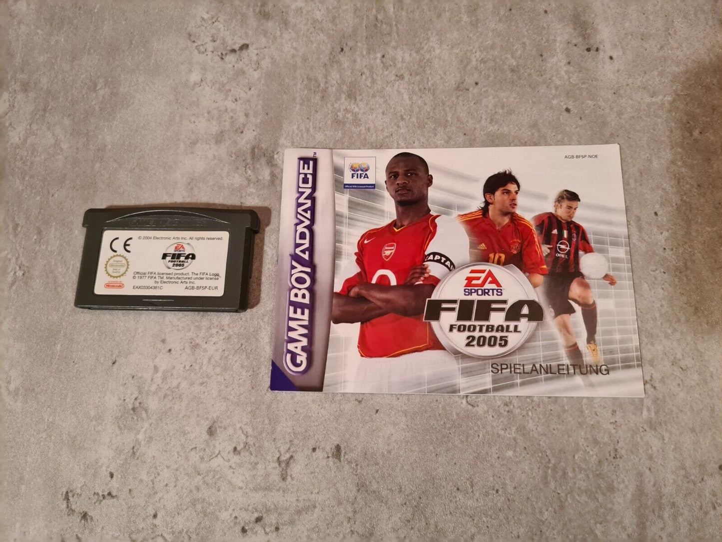 Nintendo Gameboy Advance Fifa Football 2005 mit OVP und Anleitung NOE - T-Retro-Games 