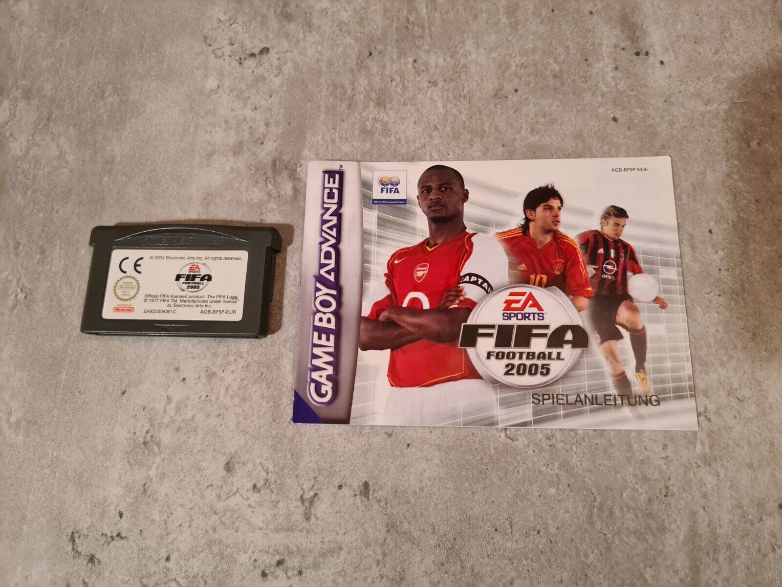 Nintendo Gameboy Advance Fifa Football 2005 mit OVP und Anleitung NOE - T-Retro-Games 