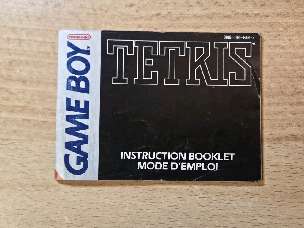 Nintendo Game Boy Classic Tetris Spielanleitung Instruction Booklet FAH