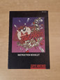 SNES Super Nintendo Taz-Mania Spielanleitung Instruction Booklet USA