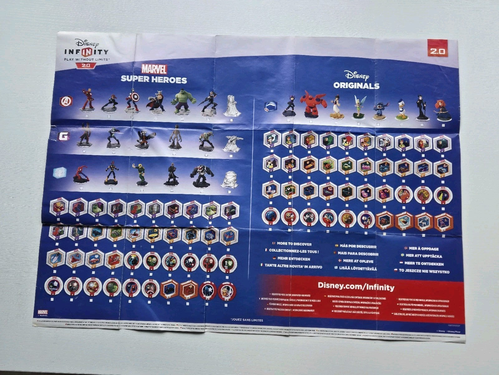 Disney Infinity Poster Marvel Super Heroes