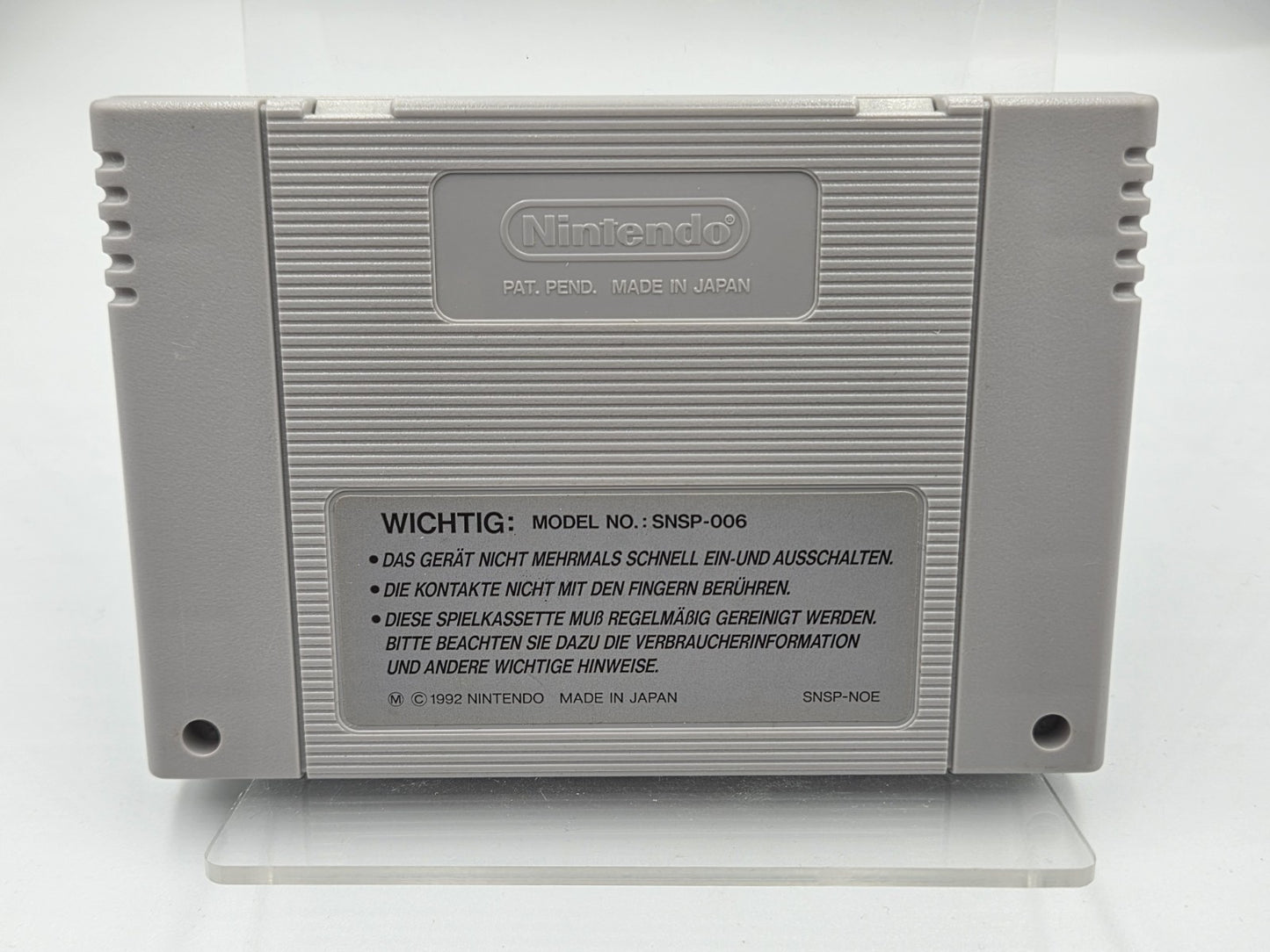 SNES Super Nintendo Secret of Evermore NOE Modul