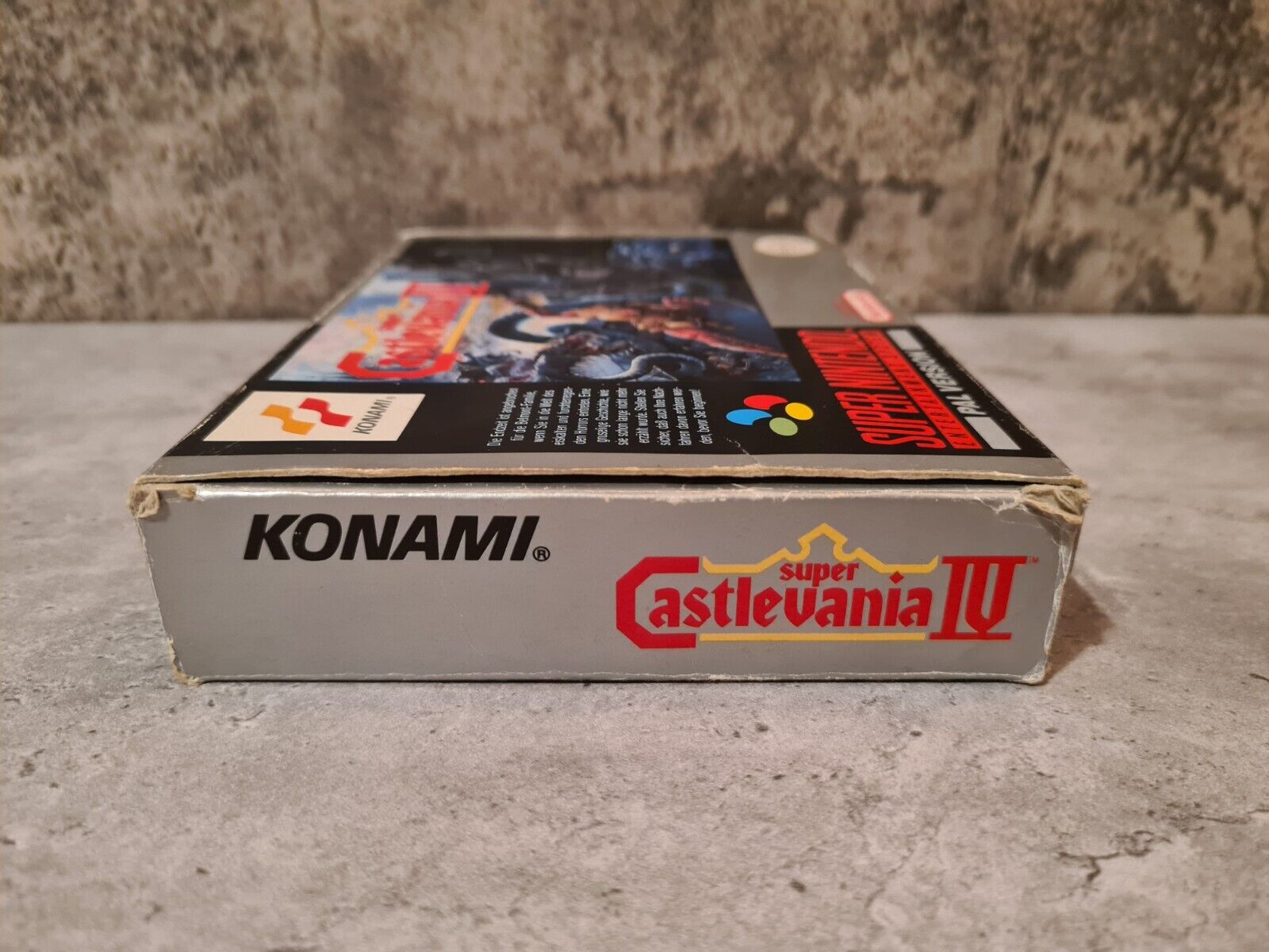 SNES Super Nintendo Super Castlevania IV mit OVP und Anleitung NOE - T-Retro-Games 