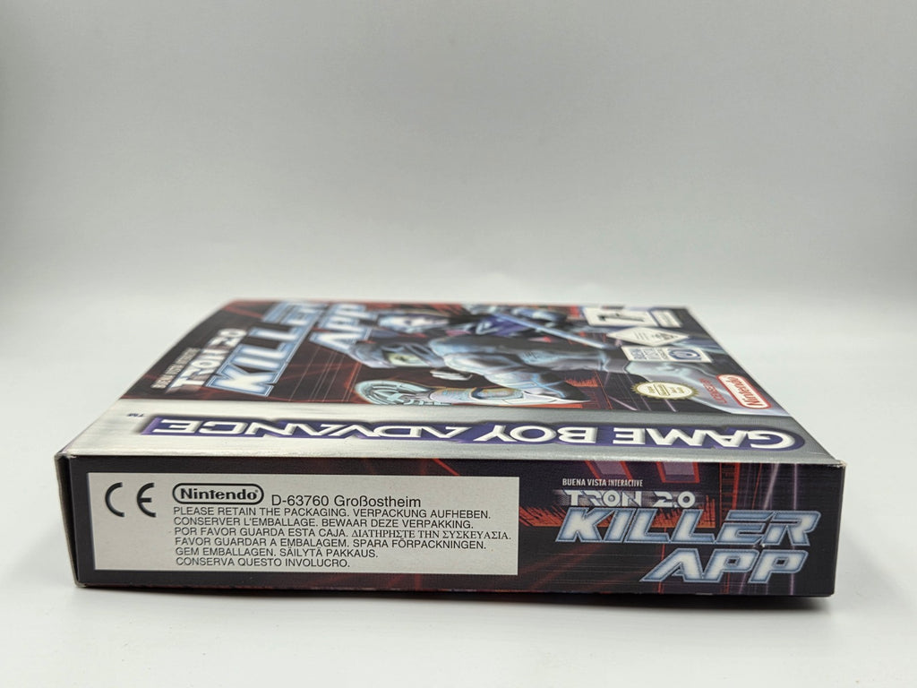 Nintendo Game Boy Advance Tron 2.0 Killer APP mit OVP und Anleitung EUR
