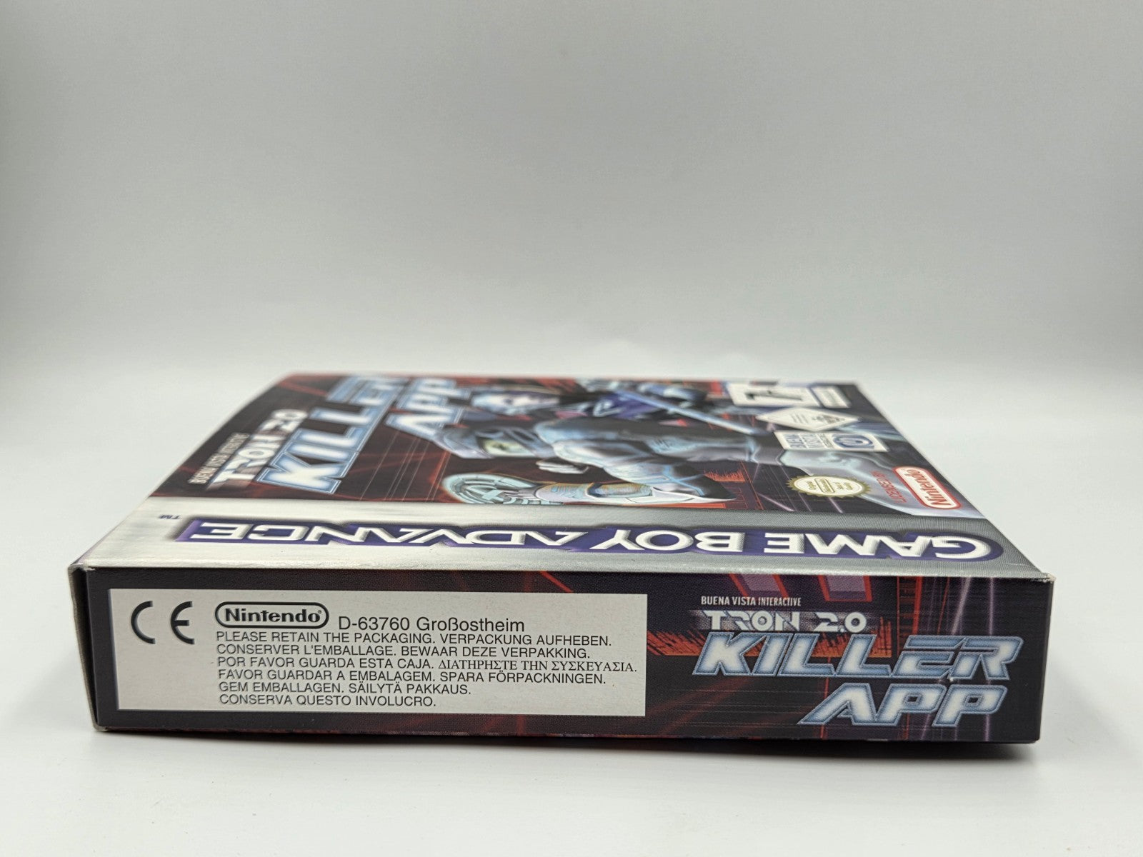 Nintendo Game Boy Advance Tron 2.0 Killer APP mit OVP und Anleitung EUR