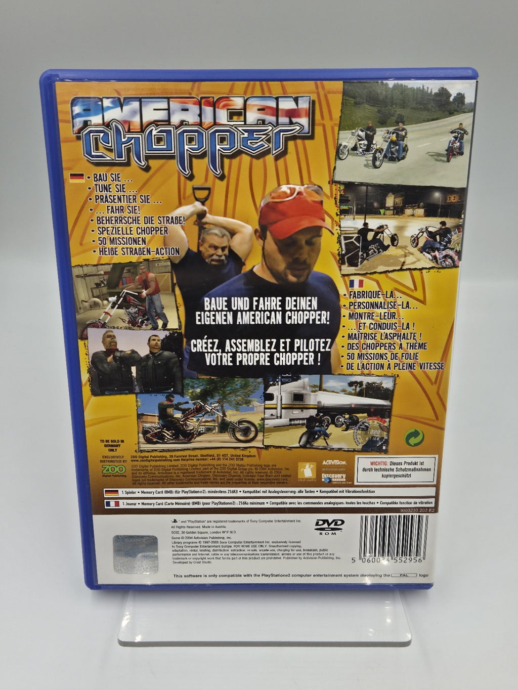 PS2 Playstation 2 Spiel American Chopper mit OVP und Anleitung 