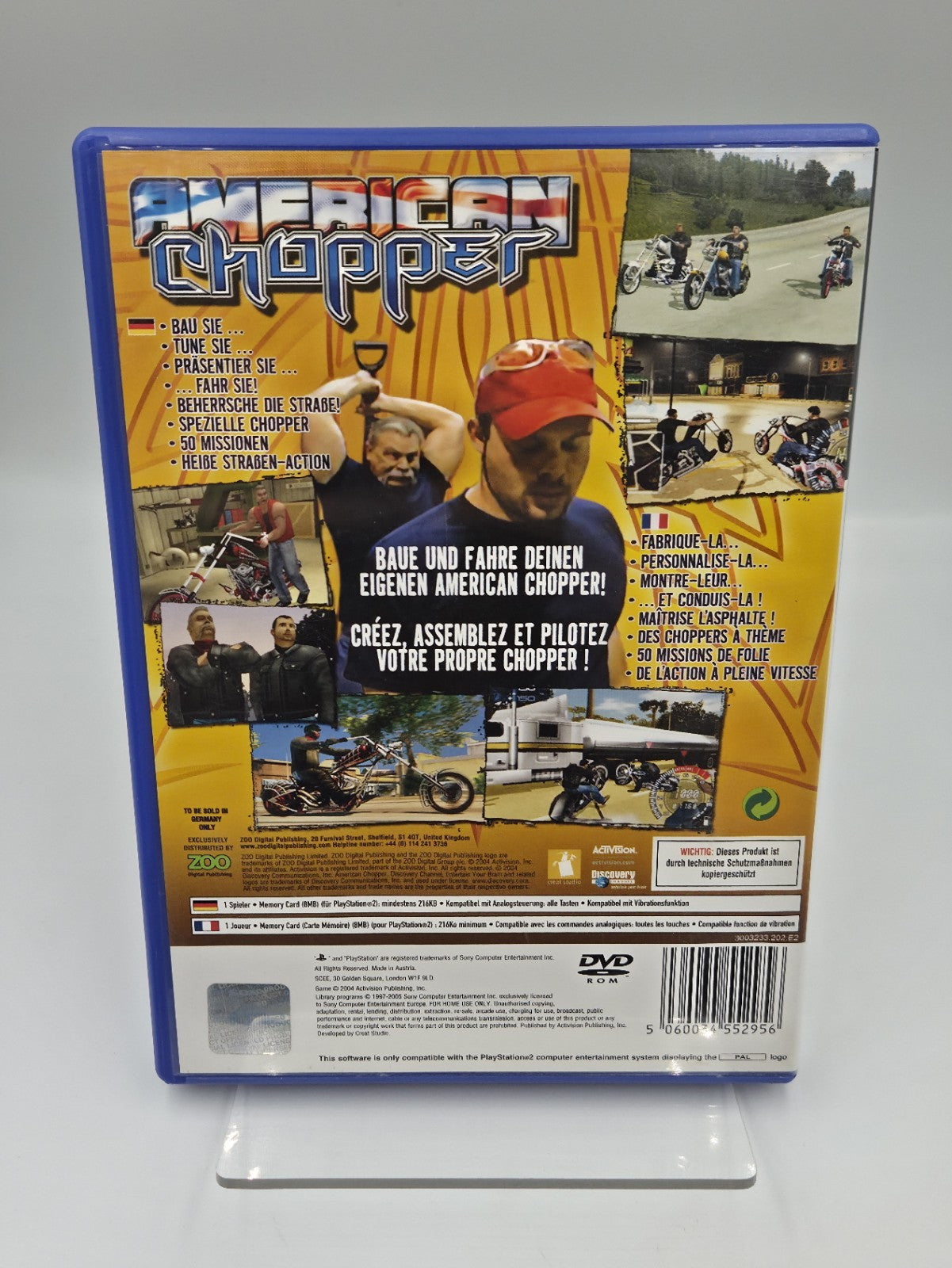PS2 Playstation 2 Spiel American Chopper mit OVP und Anleitung 