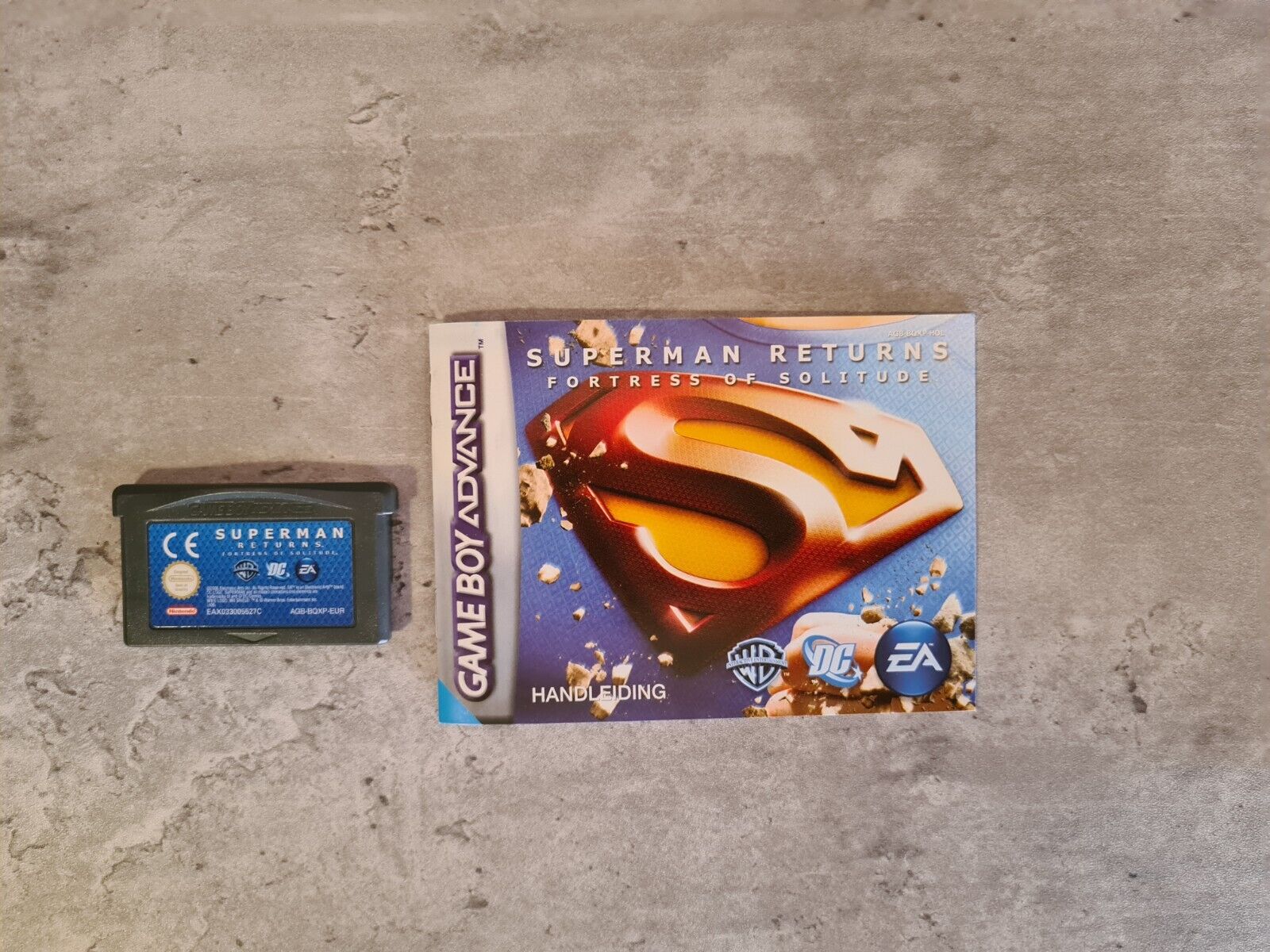 Nintendo Gameboy Advance Superman Returns mit OVP und Anleitung HOL - T-Retro-Games 