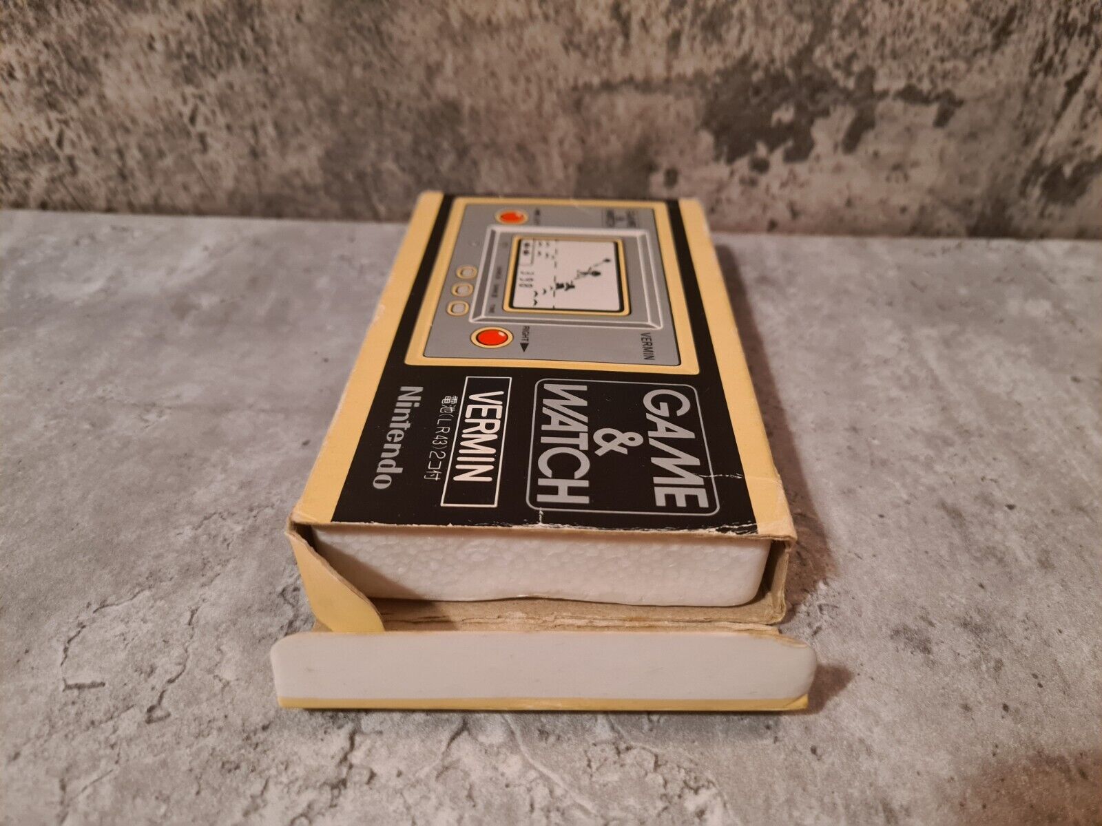 Nintendo Game & Watch Vermin OVP MT-03 1980 - T-Retro-Games 