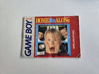 Nintendo Game Boy Classic Home Alone Spielanleitung Instruction Booklet NOE