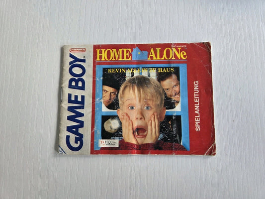 Nintendo Game Boy Classic Home Alone Spielanleitung Instruction Booklet NOE