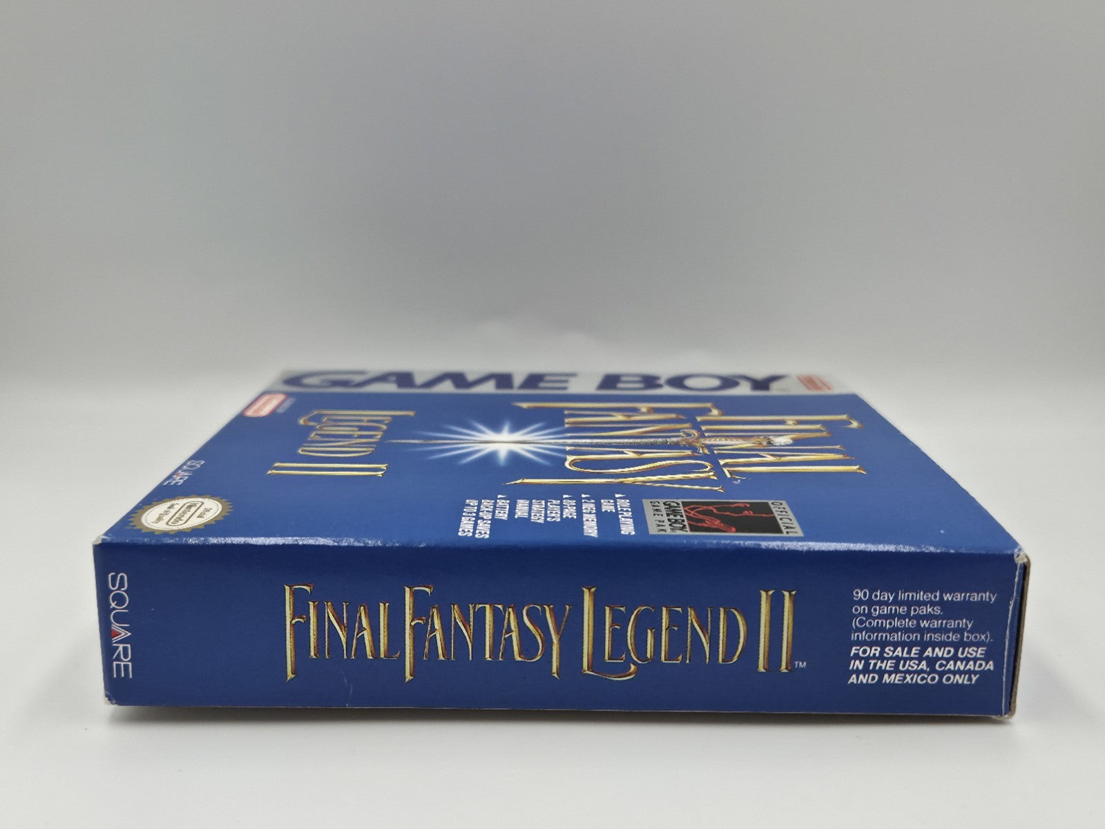 Game Boy Classic Spiel Final Fantasy Legend II mit OVP + Anleitung + Karte USA