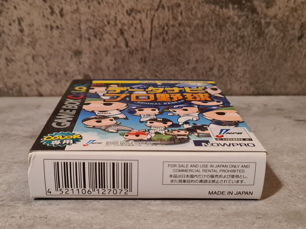 Nintendo Game Boy Color Date Navi Professional Baseball New Old Stock Japan - T-Retro-Games 