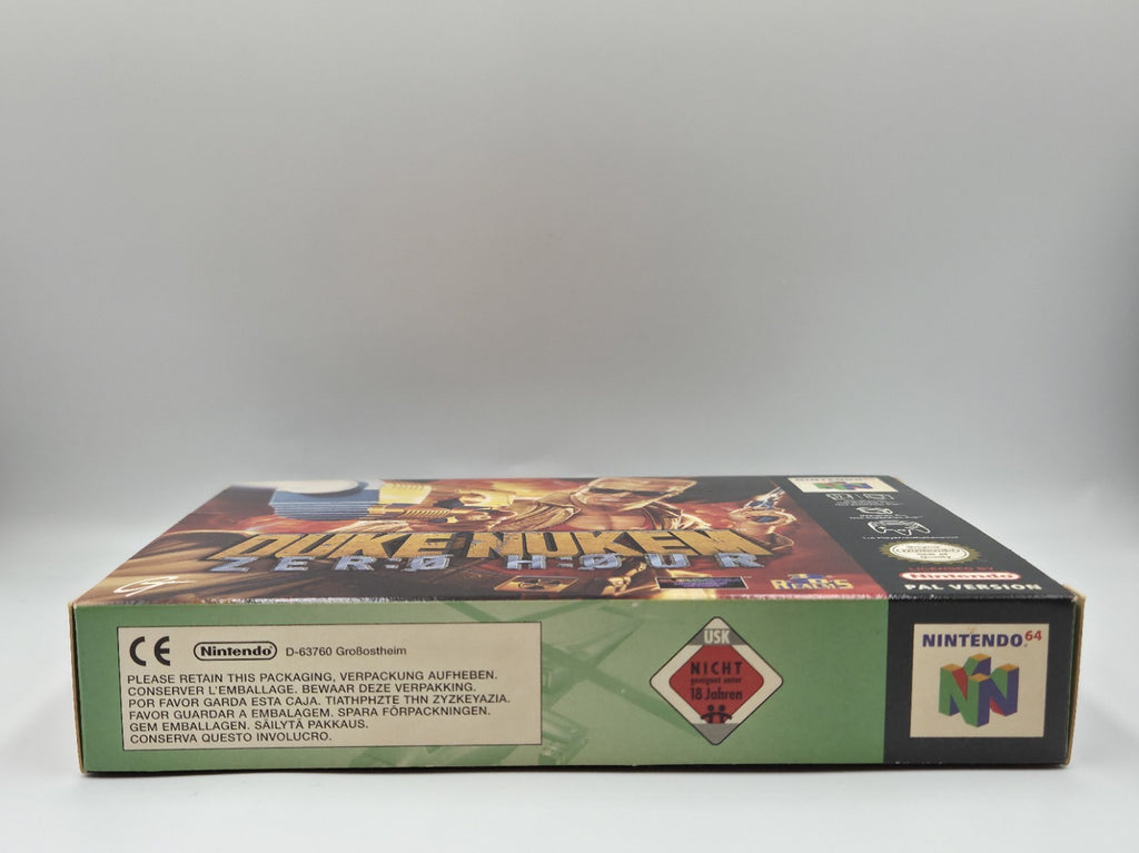 N64 Nintendo 64  Spiel Duke Nukem Zero Hour mit OVP und Anleitung NOE
